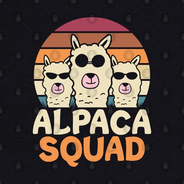 Alpaca Squad Llama by AngelBeez29